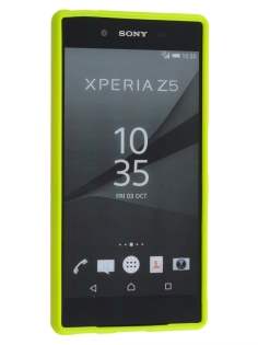 Mercury Goospery Glossy Gel Case for Sony Xperia Z5 - Lime Green
