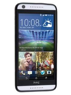 Wave Case for HTC Desire 626/628 - Frosted Black/Black