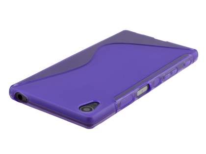 Wave Case for Sony Xperia Z5 - Frosted Purple/Purple