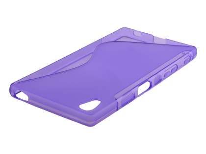 Wave Case for Sony Xperia Z5 - Frosted Purple/Purple