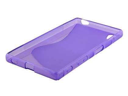 Wave Case for Sony Xperia Z5 - Frosted Purple/Purple
