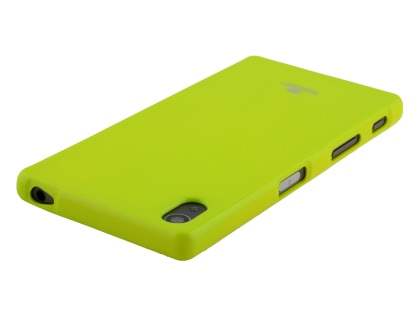 Mercury Goospery Glossy Gel Case for Sony Xperia Z5 - Lime Green