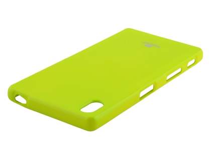 Mercury Goospery Glossy Gel Case for Sony Xperia Z5 - Lime Green