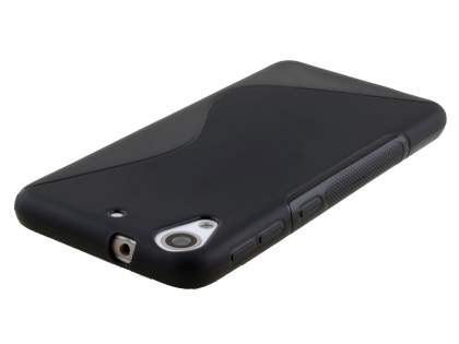 Wave Case for HTC Desire 626/628 - Frosted Black/Black