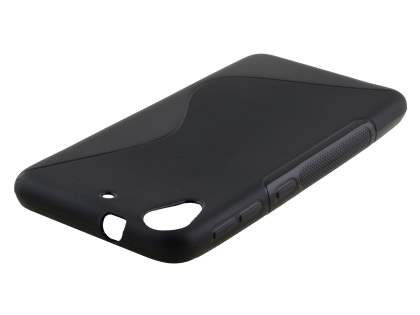 Wave Case for HTC Desire 626/628 - Frosted Black/Black