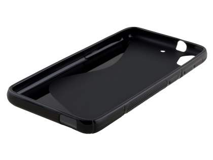 Wave Case for HTC Desire 626/628 - Frosted Black/Black