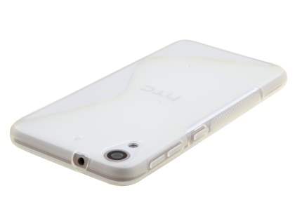 Wave Case for HTC Desire 626/628 - Frosted Clear/Clear