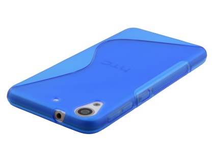 Wave Case for HTC Desire 626/628 - Frosted Blue/Blue