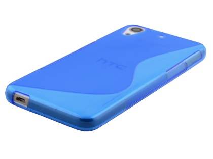 Wave Case for HTC Desire 626/628 - Frosted Blue/Blue