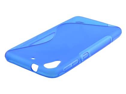 Wave Case for HTC Desire 626/628 - Frosted Blue/Blue