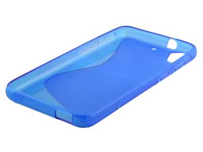 Wave Case for HTC Desire 626/628 - Frosted Blue/Blue