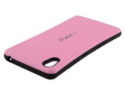 iFace Dual-Design Case for Sony Xperia Z5 - Baby Pink/Black