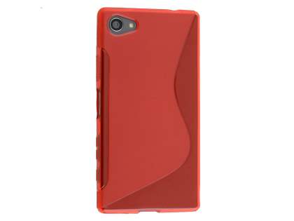 Wave Case for Sony Xperia Z5 Compact - Scarlet Soft Cover