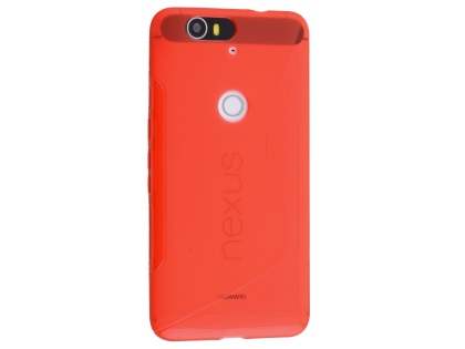 Wave Case for Huawei Nexus 6P - Orange Soft Cover