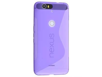 Wave Case for Huawei Nexus 6P - Frosted Purple/Purple Soft Cover