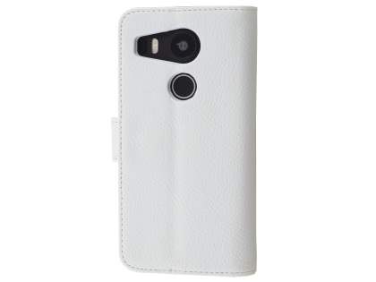 Slim Synthetic Leather Wallet Case with Stand for LG Nexus 5X - Pearl White Slim Synthetic Leather Wallet Case with Stand for LG Nexus 5X - Pearl White