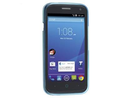 Frosted Colour TPU Case for ZTE Telstra 4GX Buzz - Blue
