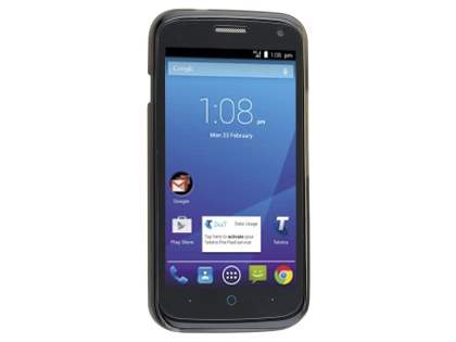 Frosted Colour TPU Case for ZTE Telstra 4GX Buzz - Grey