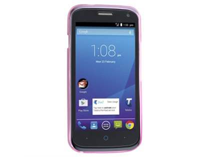 Frosted Colour TPU Case for ZTE Telstra 4GX Buzz - Pink