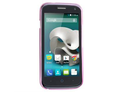Frosted Colour TPU Gel Case for ZTE FIT 4G Smart - Pink