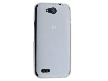 Frosted Colour TPU Gel Case for ZTE FIT 4G Smart - Clear Soft Cover