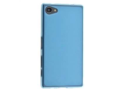Frosted TPU Case for Sony Xperia Z5 Compact - Blue Soft Cover