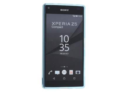Frosted TPU Case for Sony Xperia Z5 Compact - Blue