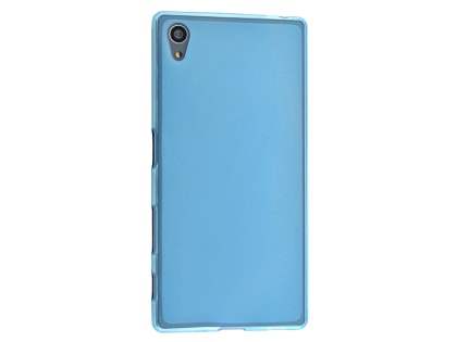 Frosted TPU Case for Sony Xperia Z5 - Blue Soft Cover