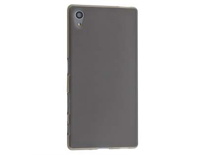 Frosted TPU Case for Sony Xperia Z5 - Grey Soft Cover