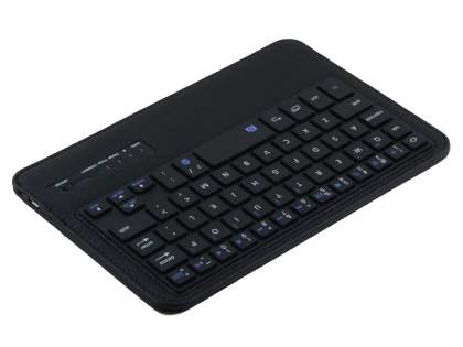 Synthetic Leather Case with Bluetooth Keyboard for Samsung Tab S2 8.0 - Black