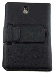 Synthetic Leather Case with Bluetooth Keyboard for Samsung Tab S2 8.0 - Black