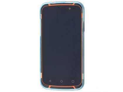 Frosted TPU Case for Telstra Tough Max - T84 - Blue