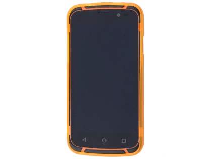 Frosted TPU Case for Telstra Tough Max - T84 - Orange