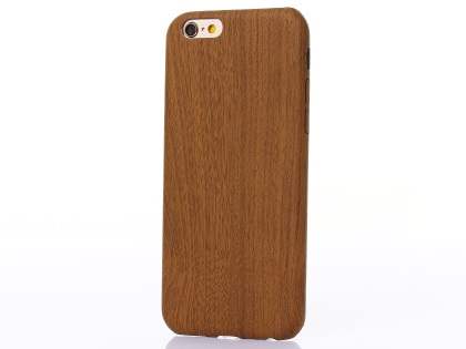Wood Pattern Soft TPU Case for iPhone 6s/6 - Walnut Soft Cover