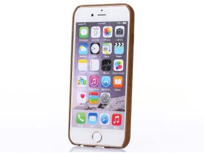 Wood Pattern Soft TPU Case for iPhone 6s/6 - Walnut