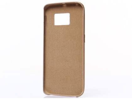 Wood Pattern Soft TPU Case for Samsung Galaxy S6 Edge - Oak
