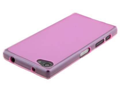 Frosted TPU Case for Sony Xperia Z5 Compact - Pink