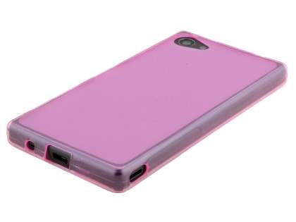 Frosted TPU Case for Sony Xperia Z5 Compact - Pink
