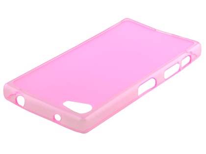 Frosted TPU Case for Sony Xperia Z5 Compact - Pink