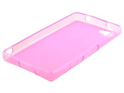 Frosted TPU Case for Sony Xperia Z5 Compact - Pink