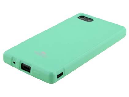 Mercury Goospery Glossy Gel Case for Sony Xperia Z5 Compact - Mint Green