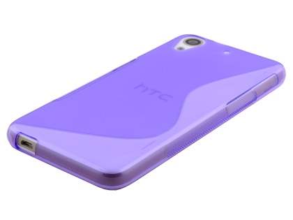 Wave Case for HTC Desire 626/628 - Frosted Purple/Purple