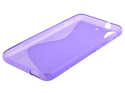 Wave Case for HTC Desire 626/628 - Frosted Purple/Purple