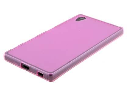 Frosted TPU Case for Sony Xperia Z5 - Pink