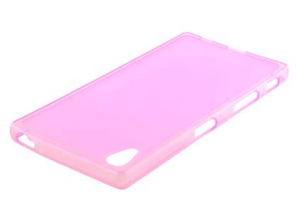 Frosted TPU Case for Sony Xperia Z5 - Pink