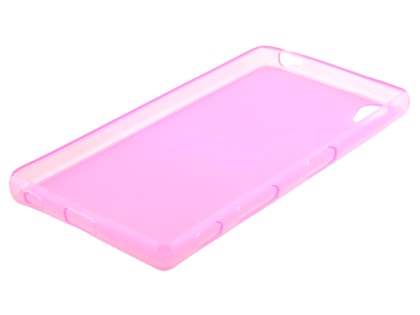 Frosted TPU Case for Sony Xperia Z5 - Pink