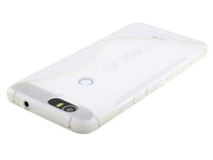 Wave Case for Huawei Nexus 6P - Frosted Clear/Clear