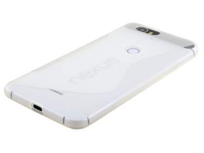 Wave Case for Huawei Nexus 6P - Frosted Clear/Clear