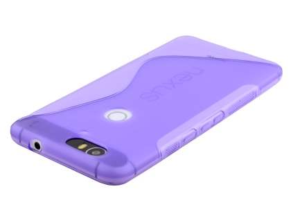 Wave Case for Huawei Nexus 6P - Frosted Purple/Purple