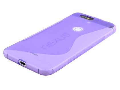 Wave Case for Huawei Nexus 6P - Frosted Purple/Purple